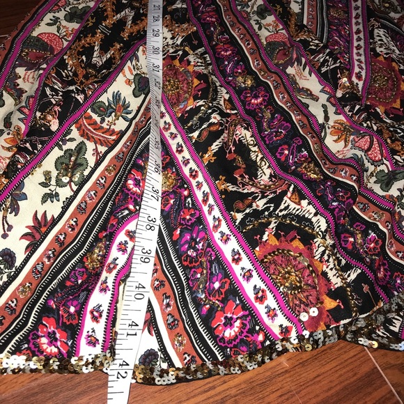 GUC 💜 DIANE VON FURSTENBERG | Pink Gold SilkDress - Picture 8 of 8